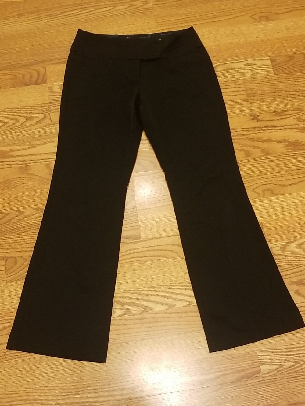 Joe Benbasset Black Boot-Cut Pants